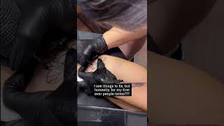 My First Tattoo on Human Skin | Tattoo Apprentice #firsttattoo #tattooapprentice