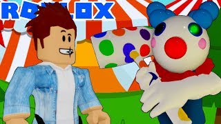 ПИГГИС Клоун в ROBLOX. Часть 8. Кид стал свинкой в цирке. Инфекция в роблоксе