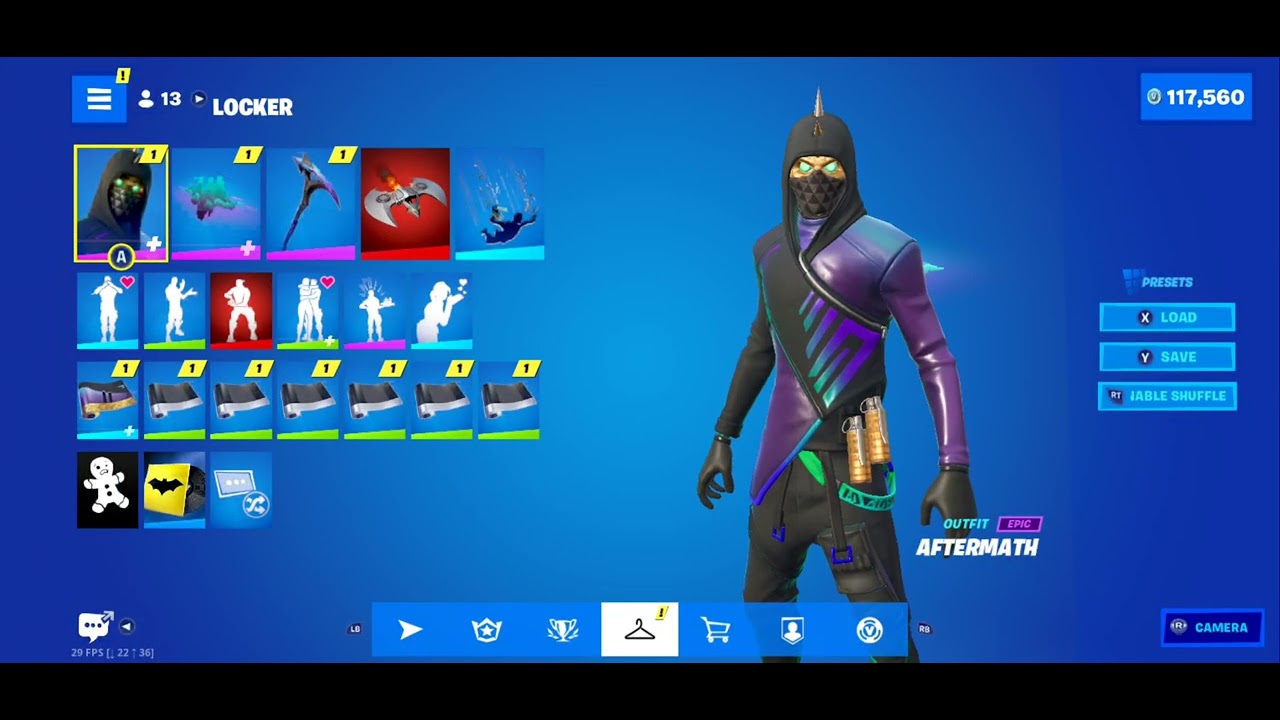 February 2022 Crew Pack Rewards - Aftermath Skin - Fortnite (Season 1)