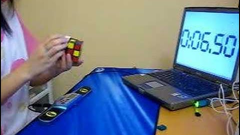 CALCubeTimer demonstration