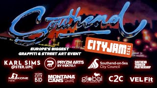 Europe's Biggest Graffiti and Street Art Festival! Southend City Jam 23 in 4k #art #graffiti #street
