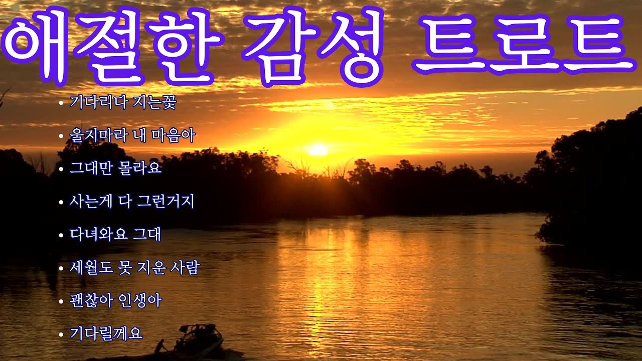 애절한 감성 트로트 / Korean music channel