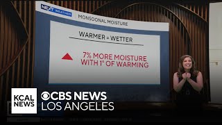 Climate change's affect on monsoonal moisture in Southern California