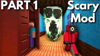 Mod MineCraft / Craft Doors: Horror Escape Run Gameplay Part 1 screenshot 4