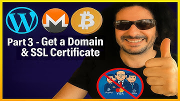 Build a Private Crypto Shop on WordPress Part 3 – Get a Domain and Free SSL Certificate