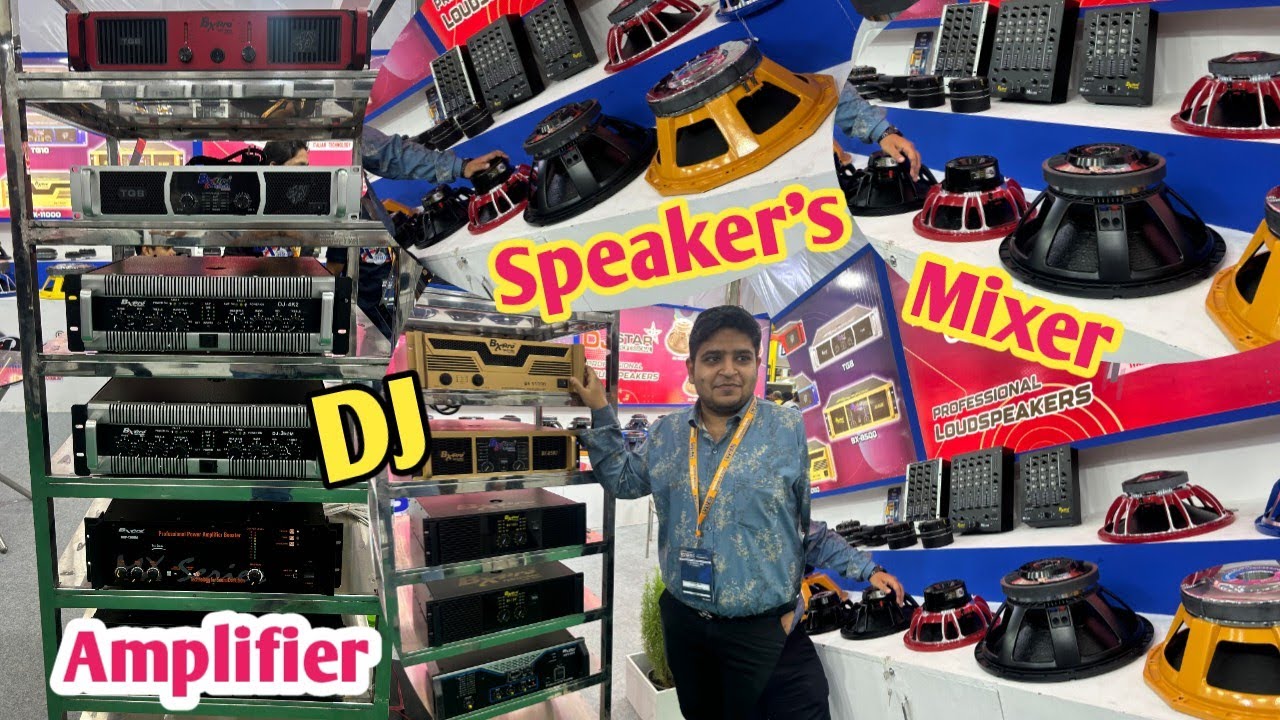 Wholesale Dj Speaker, Amplifiers, Mixers, Mic, Voice coil etc. YouTube