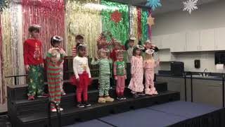 Landon's preschool Christmas show