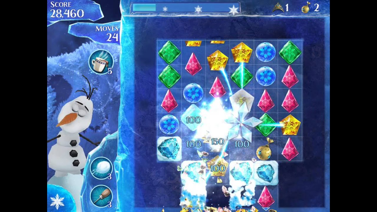 Frozen Free Fall Level 149 Live Action Play Walkthrough YouTube