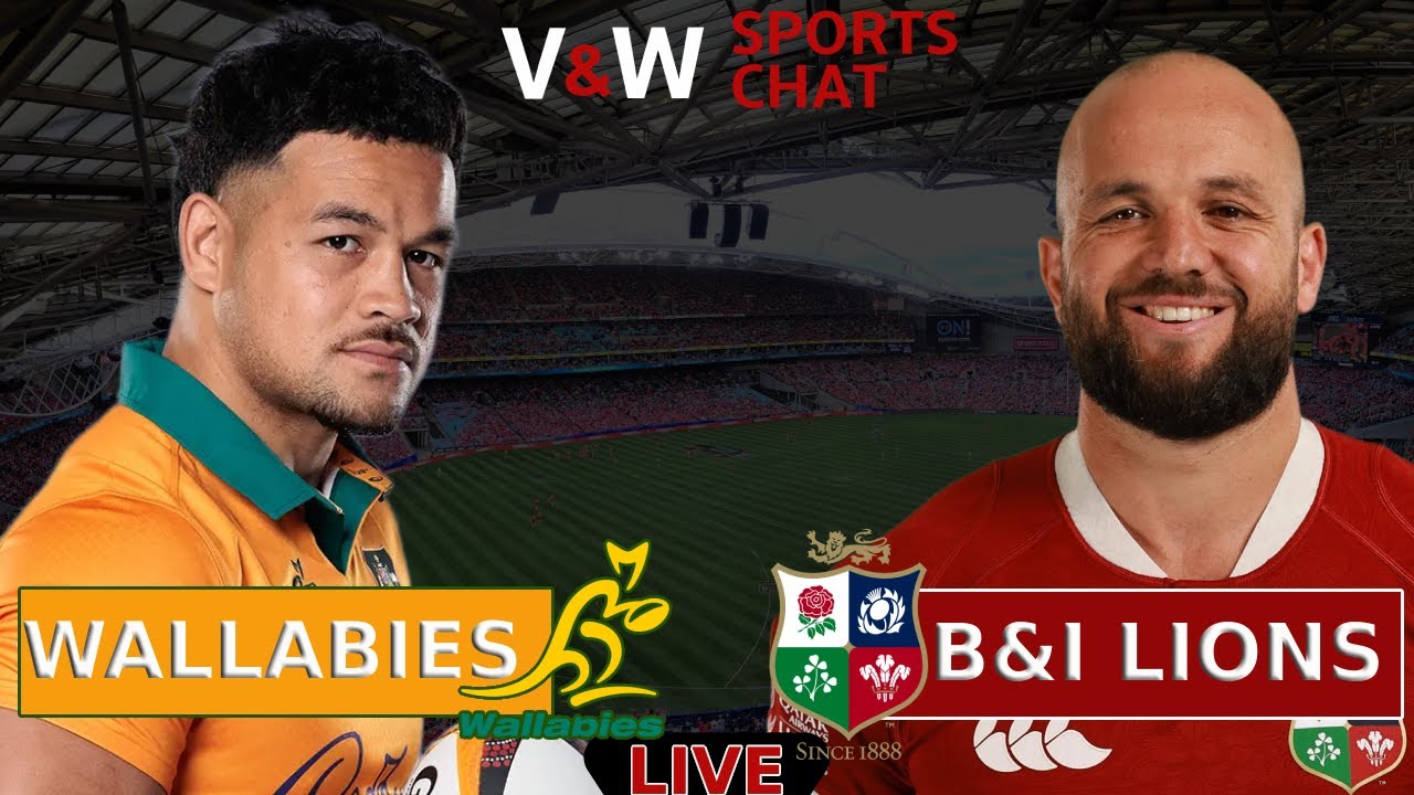 Thrilling Showdown: Wallabies Host the British & Irish Lions! Watch