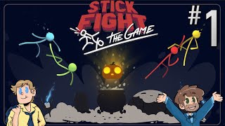 Stick Fight: The Game - 1. Chaos In Stick Form [Gameplay]