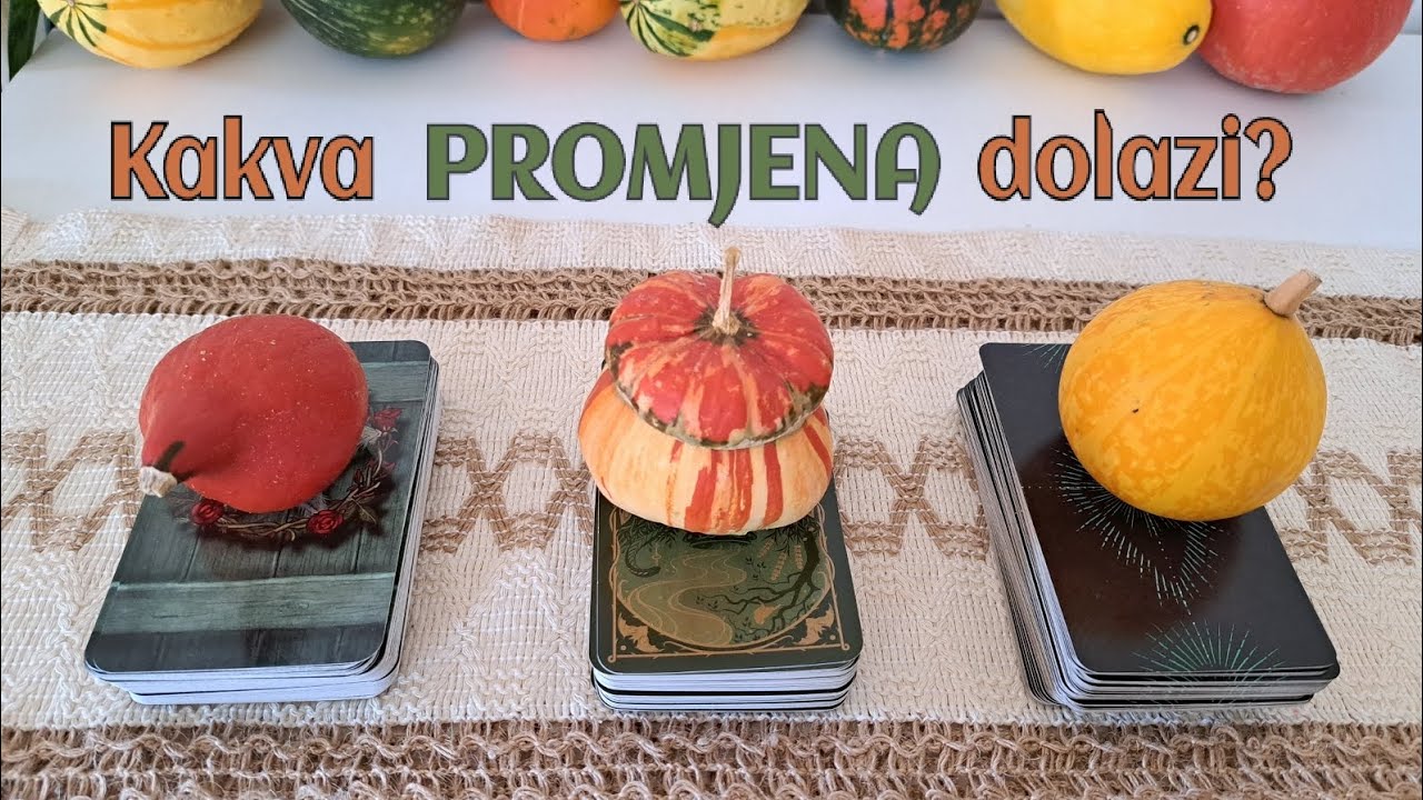 🍂 Kakva PROMJENA dolazi? 🎃 Tarot čitanje - Izaberi kartu