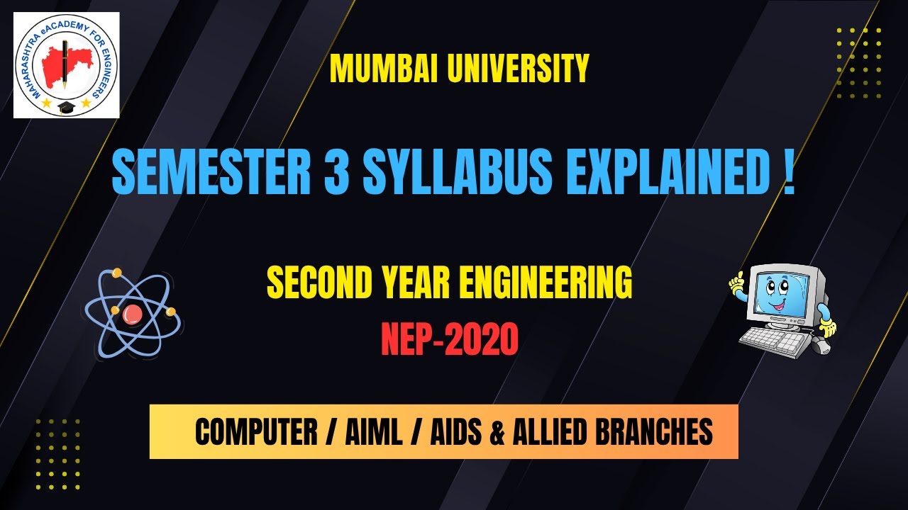 🔥 Semester 3 Syllabus Explained! | NEP 2020 🧠📚 Computer Engg / AIML / AIDS Full Guide
