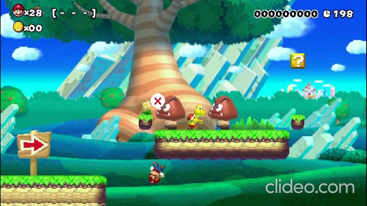 Super Mario maker world engine