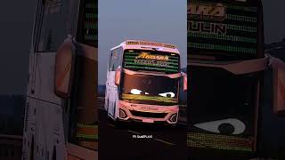 Oleng mode bahagia andara 🔥 #telolet #basuri #ets2indonesia #bussimulatorindonesia