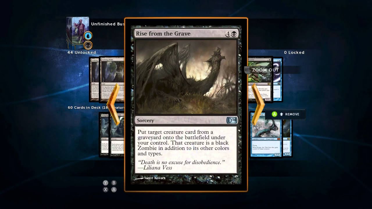 Magic 2014: Unfinished Business Deck Tech and Build Guide - YouTube