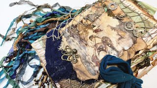 Deep Sea Nautical Junk Journal and a Mermaid Junk Journal SOLD