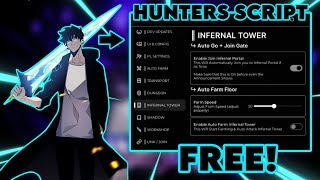 HUNTERS SCRIPT | AUTO ROLL, INSTANT KILL, AUTO FARM + AUTO DUNGEON & MORE! | *FREE*