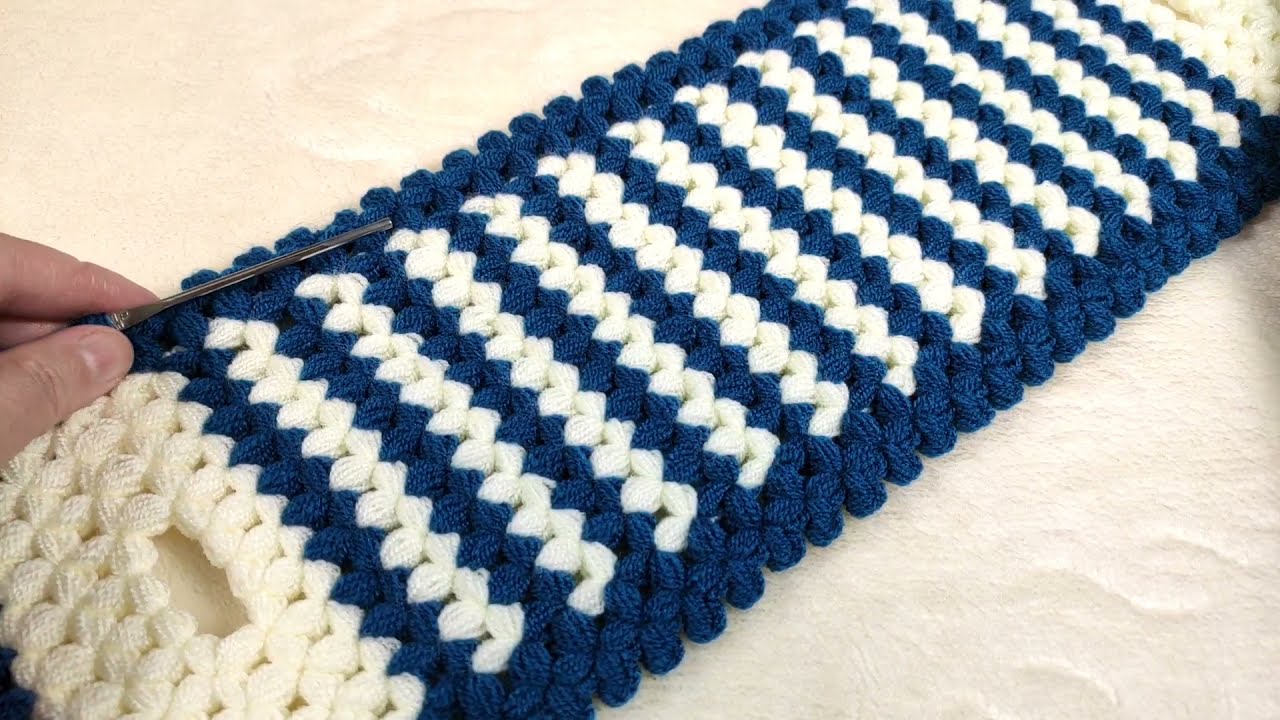 ANNEM BABAM BU LİFE BAYILDI 👍Yeni Tutamaçlı Takım Zebra Uzun Lif Modeli Adım Adım Yapılışı