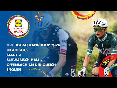 🇬🇧Stage 2 | Lidl Deutschland Tour 2026 | A surprise winner in the sprint!