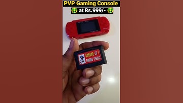 Gaming Console PVP at Rs.999/- with 1 Cassette #shorts #ytshorts #gadgets #gaming