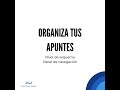 Organiza tus apuntes - WORD