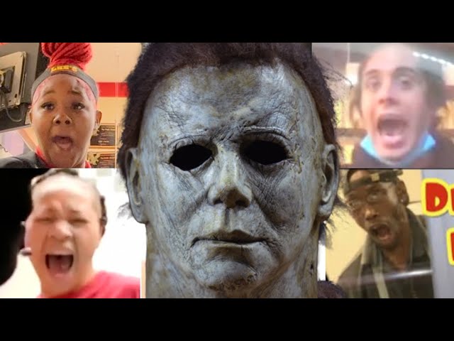 Michael Myers Prank Scream Compilation