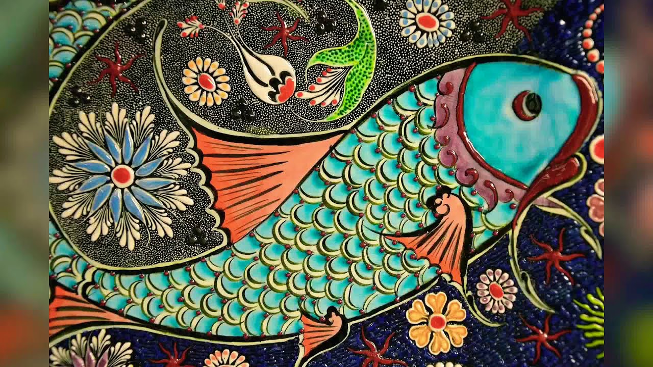 Big Clay Fish - Day 2 - tail, fins and mouth (time lapse)