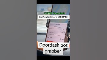 Add Bot Grabber to your doordash account #doordashapp #botgrabber #doordashdriverbotgrabbers #usa