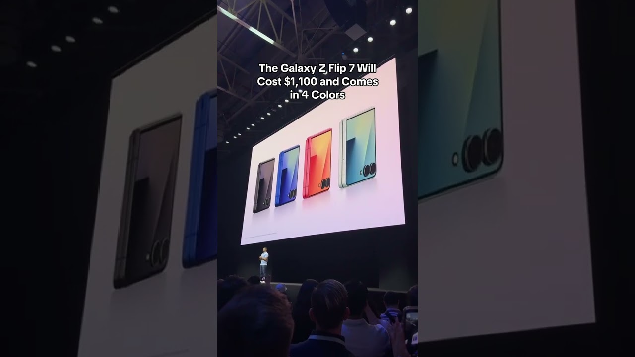 Samsung Reveals the Galaxy Z Flip7 Price and Colors
