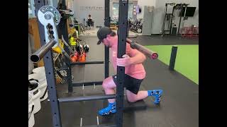 Contrast Training: Iso Split Squat and Knees Over Toes Pulses