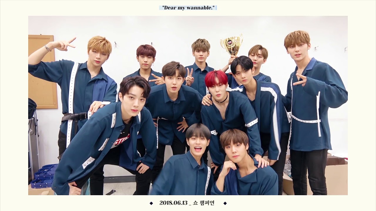 워너원 - 우리 워너블 사랑합니다♥ Dear my Wannable