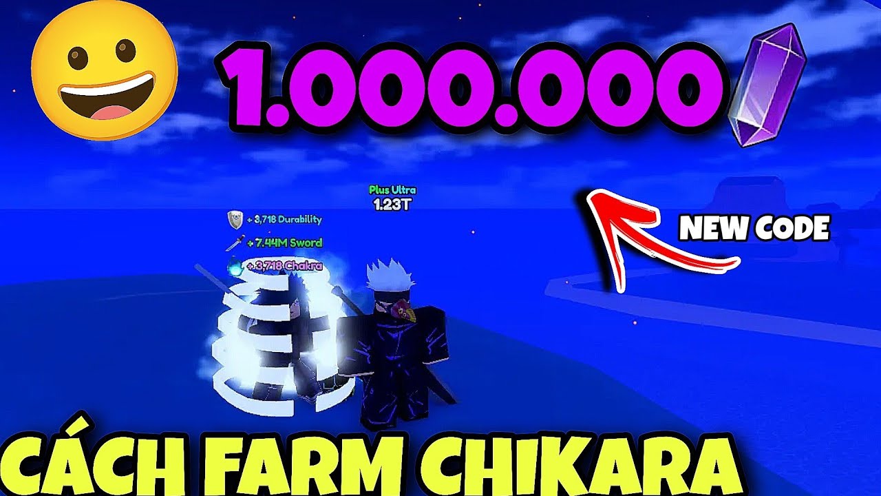Roblox - CÁCH FARM CHIKARA TRONG ANIME FIGHTING SIMULATER X