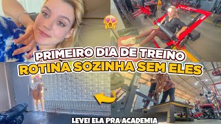 LEVEI ELA PRA ACADEMIA 😭🙌🏻 ROTINA SEM AS CRIANÇAS NO FERIADO+TENTANDO DAR CONTA DE TUDO | Lar da Ana