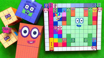 Looking for Numberblocks NEW 2259 Puzzle Tetris Shape | ASMR chirping of birds