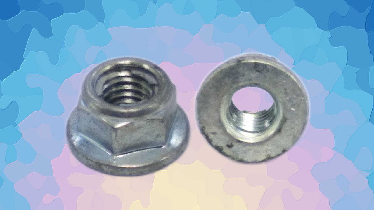 8 No MS Lock Nut Rashed Traders Motorcycle Nut Bolt Store YouTube