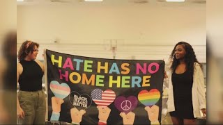 Students at Douglas Anderson join statewide walkout in protest of DeSantis' policies