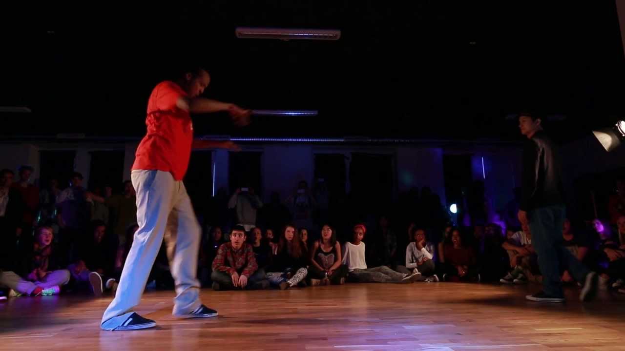 TFDA SHOWDOWN 2013 VOL.4 Poppin Semifinal 1 - FunkyMoe (winner) VS A.T.