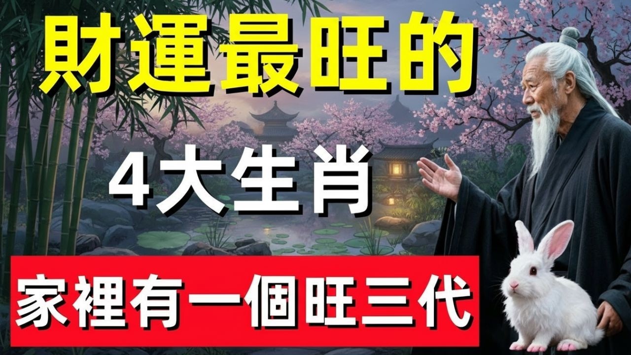 2026赤馬紅羊大劫將至！沒想到財運最旺的4大生肖竟是它們！家裡有一個旺三代，快來接喜！別錯過#修行思維 #修行 #福報 #禪 #道德經 #覺醒 #開悟 #禅修📿