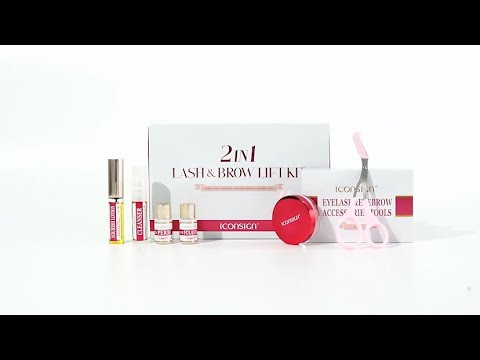 How to use ICONSIGN 2 IN 1 Lash & Brow Lift Kit? | Lash And Brow Lift Tutorials