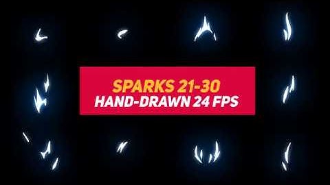 Liquid Elements Sparks 21-30 - After Effects Template #AfterEffectsTemplate #Videohive