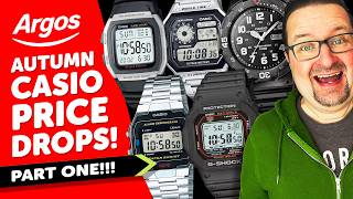 ARGOS Autumn SALE!! 5 #CASIO Deals You Simply Can't Ignore!