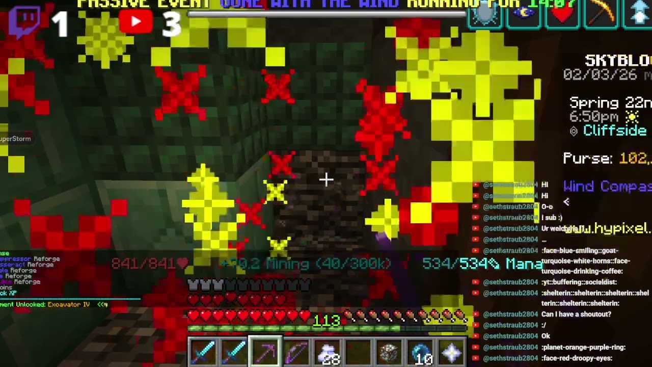 Minecraft Hypixel Skyblock 020326 - YouTube