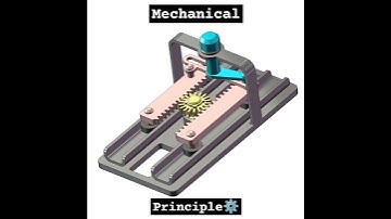 Mechanical Principle ⚙️🤓 #shorts #3d #india #knowledge #shortfeed #3ddesign #3dworld #animation #3d