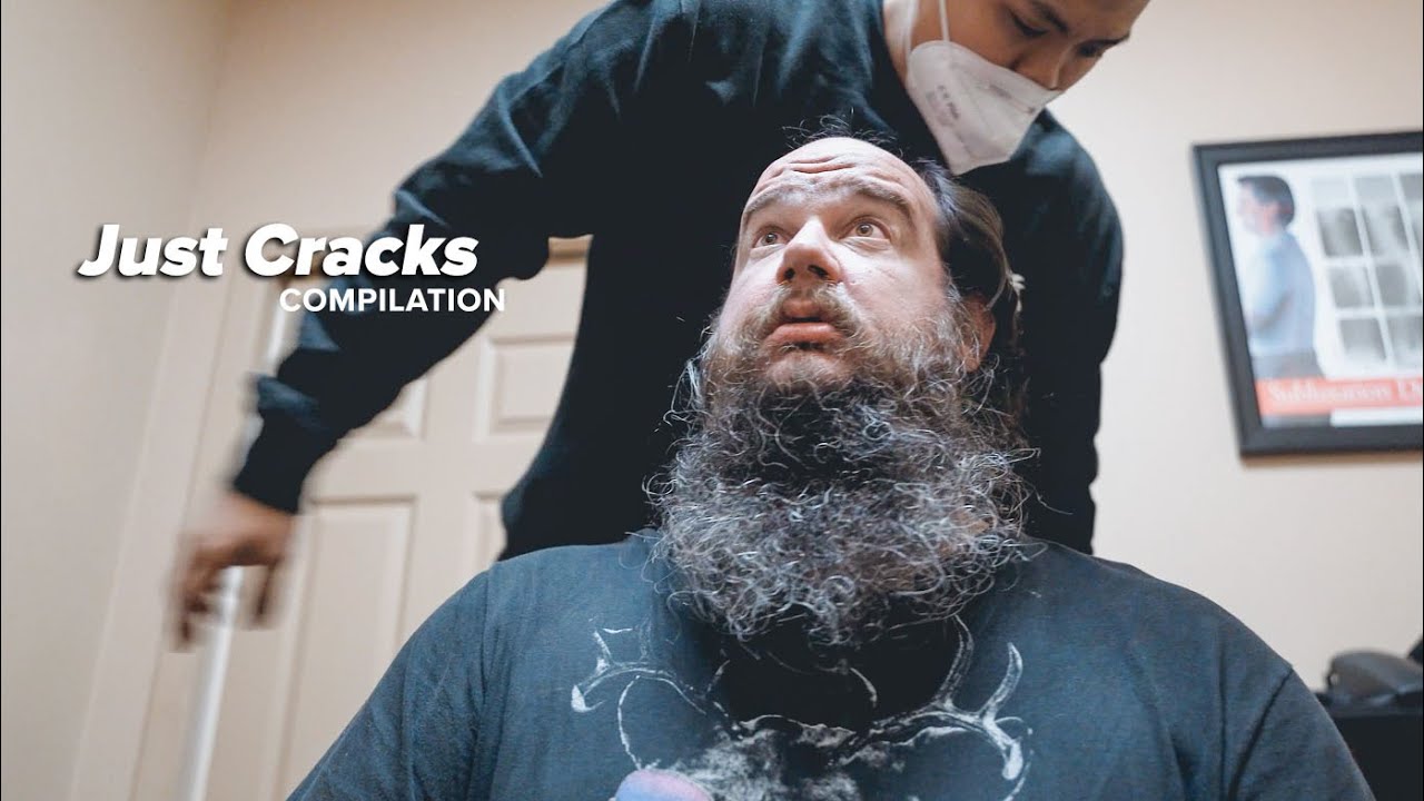 LOUD RELAXING CRACKS 🤤💥 ASMR Chiropractic Adjustment Crack & Bone