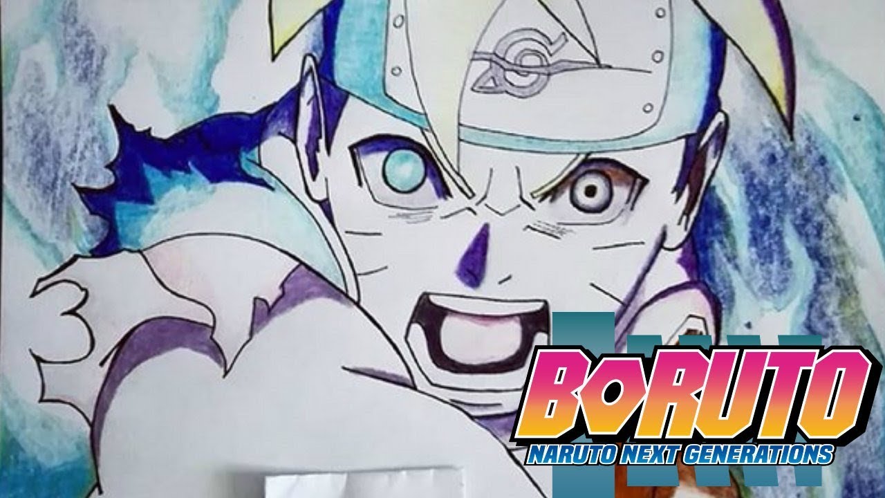 Boruto Vs Momoshiki Speed Drawing Https Www Youtube Com Watch V