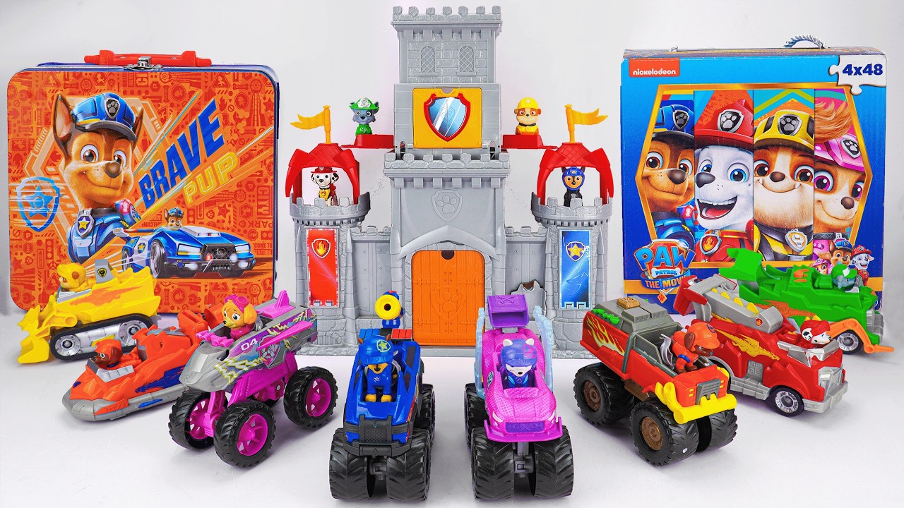 Unboxing Paw Patrol Many Different of Rescue Wheels Toys | Rescue ...