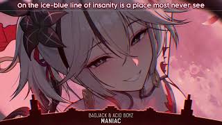 Nightcore - Maniac (Lyrics)