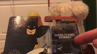Jada Toys Nano Hollywood Rides Back To The Future & Batman Cars Unboxing And Review