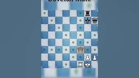 What is Dovetail Mate? | #chessgaja | #shorts