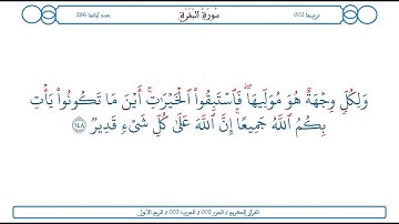 سورة البقرة / الآية 148 / محمود الخليل الحصري